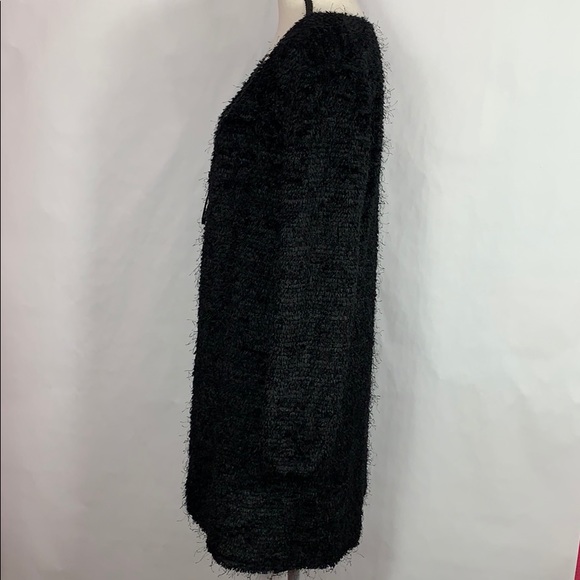 Bette Paige Vintage long sleeve black-front tie cardigan - Picture 4 of 8